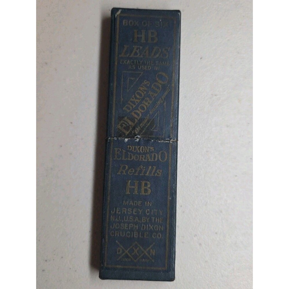 Vintage Box of Dixon's Eldorado HB Refill Leads - 5 Unused - Box Nice Condition